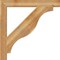 Ekena Millwork Funston Block Rough Sawn Bracket, Western Red Cedar, 4"W x 36"D x 36"H BKT04X36X36FST05RWR - alternate 2